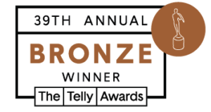 39th Annual Bronze Telly Winner